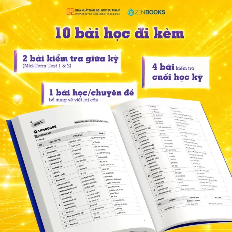 MỞ KHÓA ĐIỂM CAO TIẾNG ANH LỚP 11